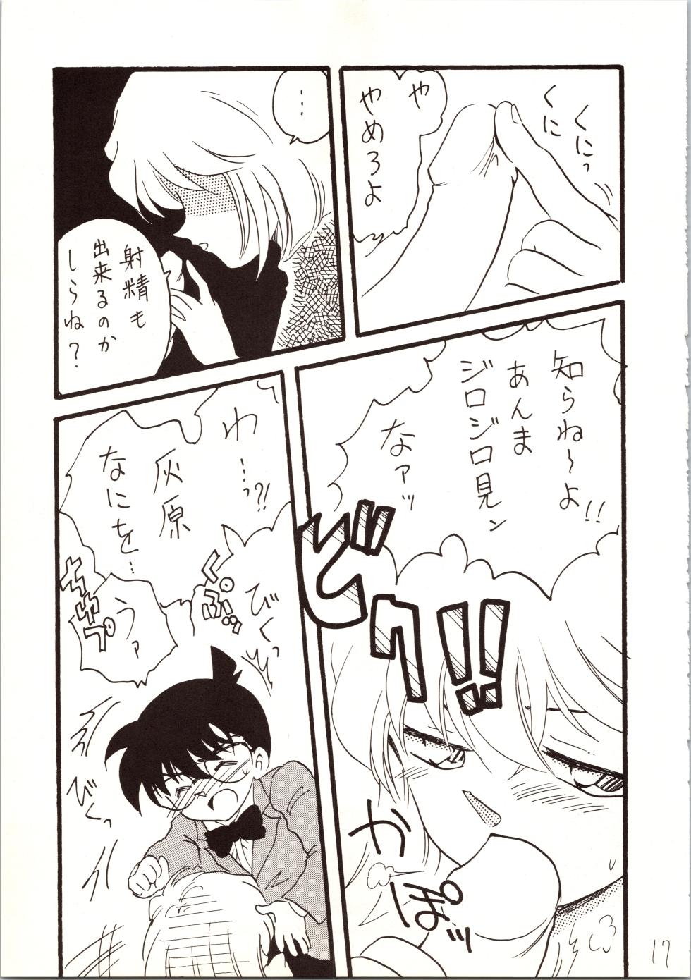 [Ginmomodou (Mita Satomi)] Meitantei DX (Detective Conan) - Page 17