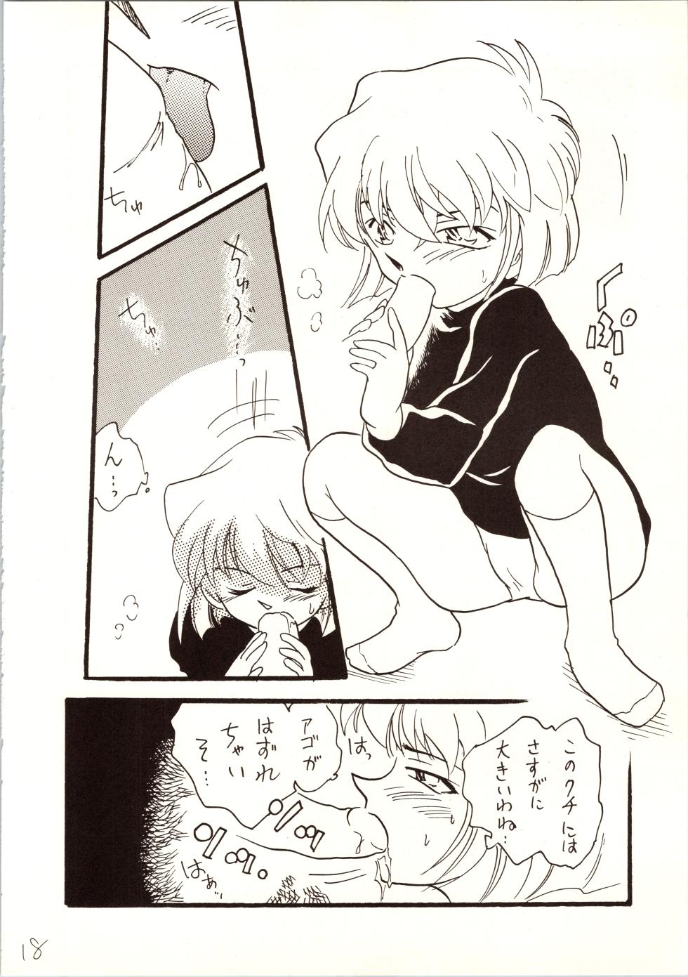 [Ginmomodou (Mita Satomi)] Meitantei DX (Detective Conan) - Page 18