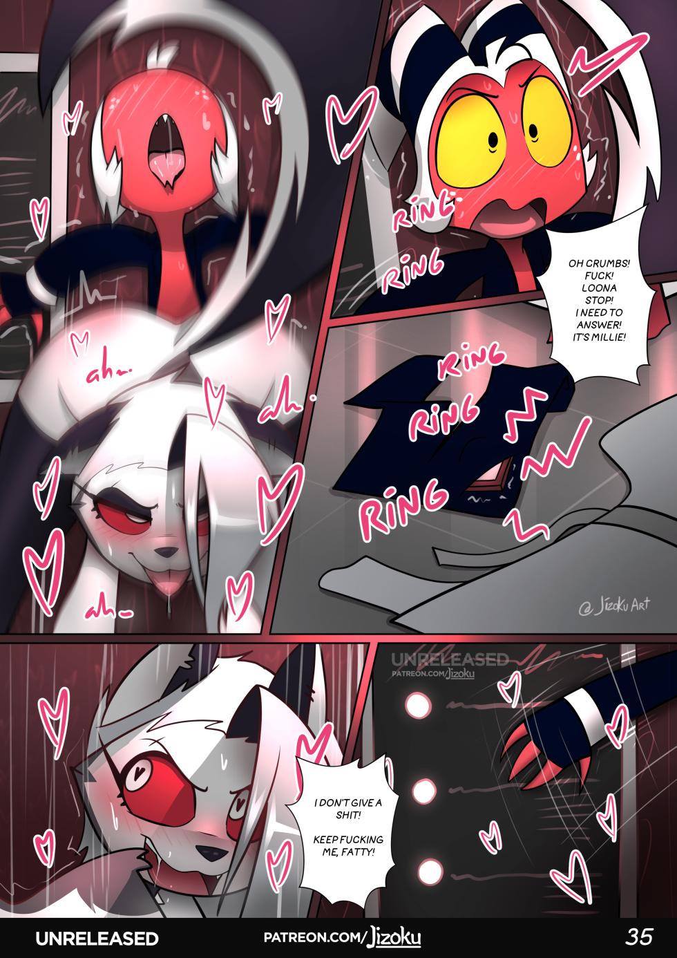 A night with Loona (Jizoku) - Page 36