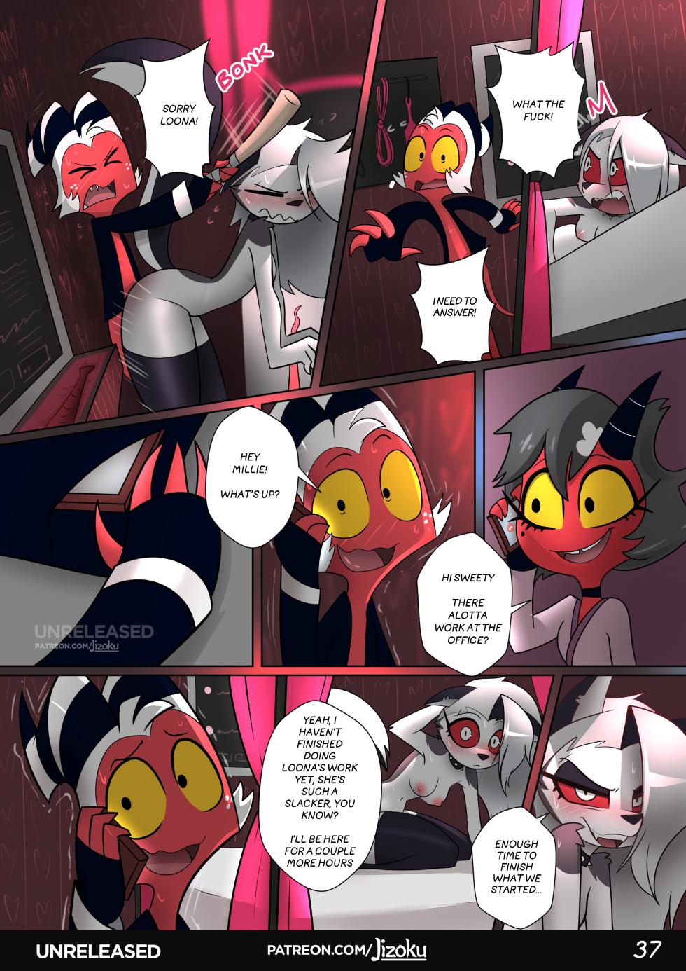 A night with Loona (Jizoku) - Page 38
