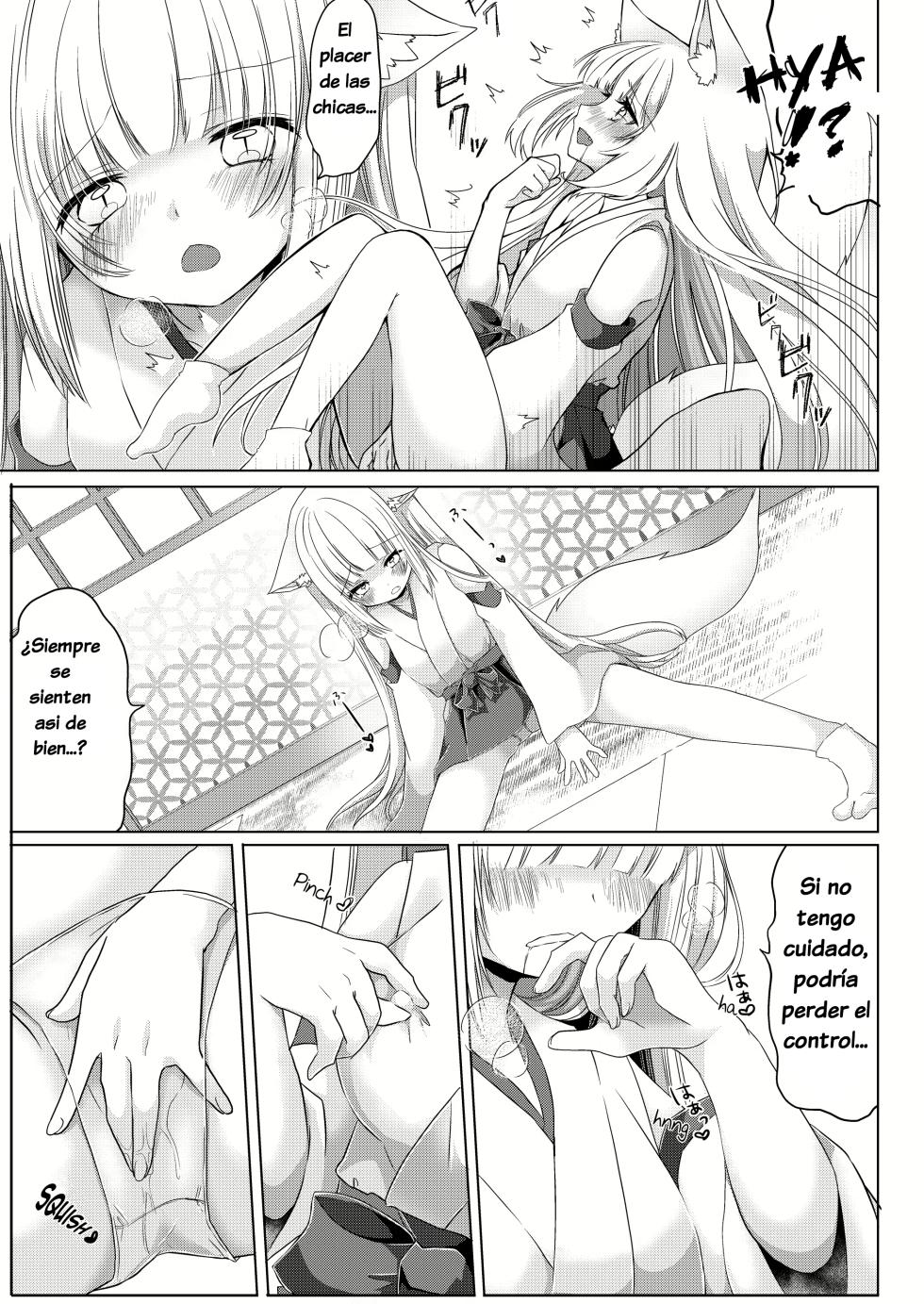 [Koume Kouhiiten (Shio, Satsuki Atan)] Kitsuneko Miko Ichiya Taiken Course?! | Fox Girl Shrine Maiden One-Night Trial Course?! [Spanish] [TF Scan] - Page 16