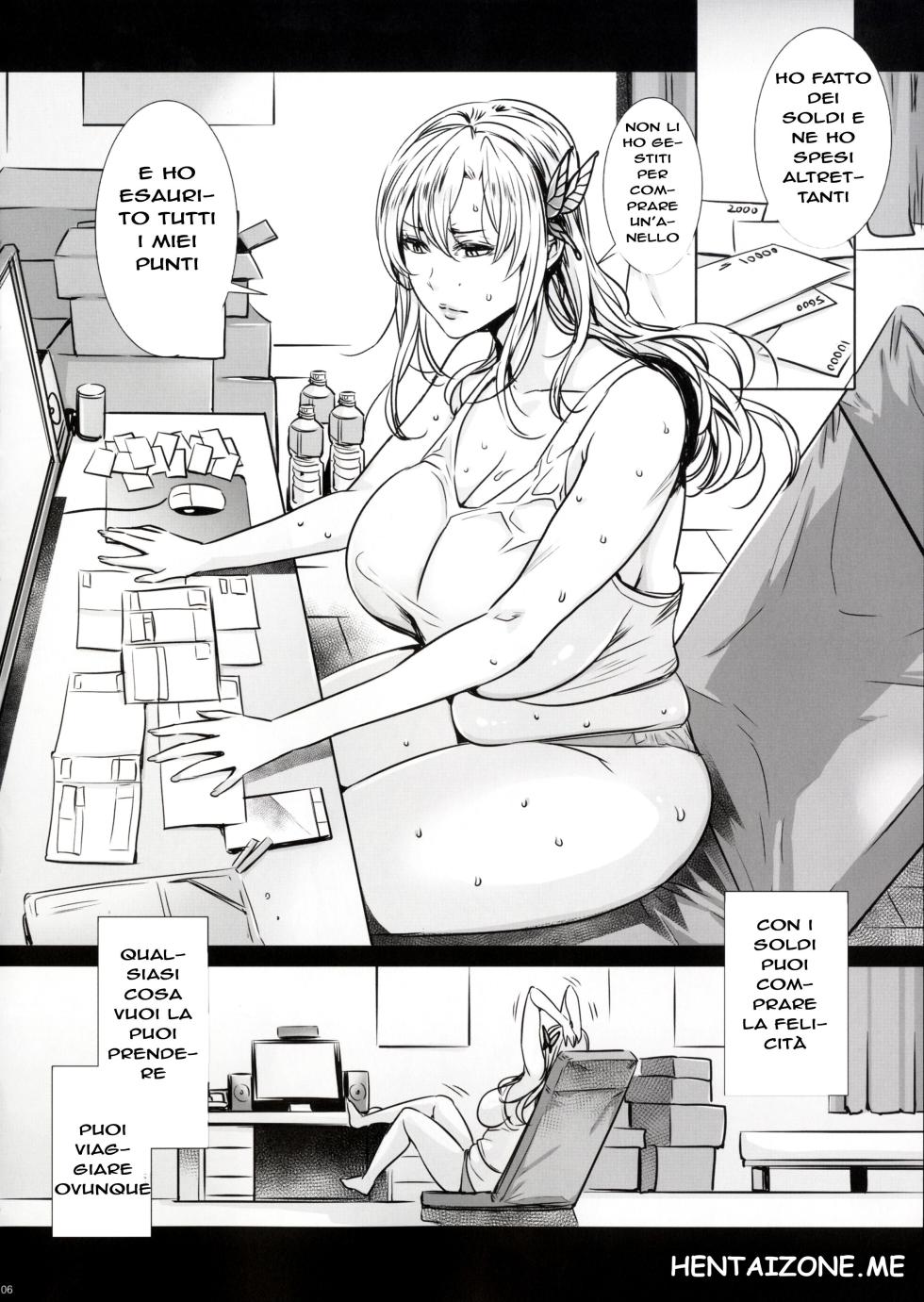 (C90) [Maidoll (Fei)] Sena 29sai Tomodachi ga Iranai - SENA 29: Doesn't Need Friends. | Ragazza Solitaria (Boku wa Tomodachi ga Sukunai) [Italian] - Page 6