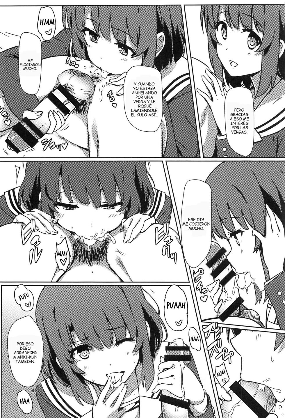 (C97) [Kaminari-neko (Eitarou)] Saenai Otoko kara no Netorikata (Saenai Heroine no Sodatekata) [Spanish] [OtoTori2TranslateYou] - Page 7
