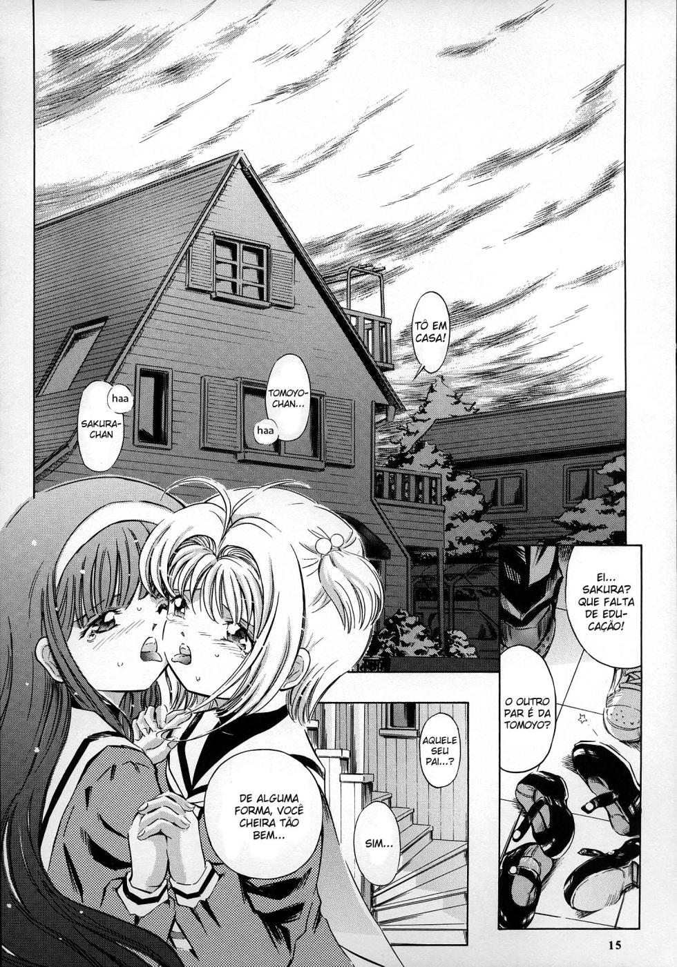 (C68) [Takitate (Kantarou)] Sakura Drop 2 Ichigo (CardCaptor Sakura) [Portuguese-BR] - Page 14