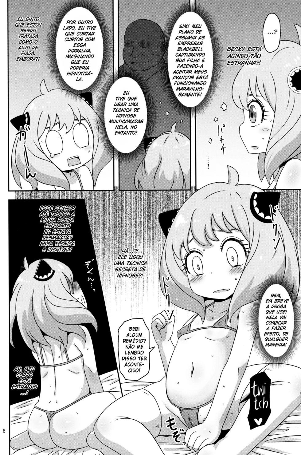 (C100) [HellDevice (nalvas)] Saimin Koubi Daisakusen | Sex Hypnosis Plan #1 (SPY x FAMILY) [Portuguese-BR] - Page 7