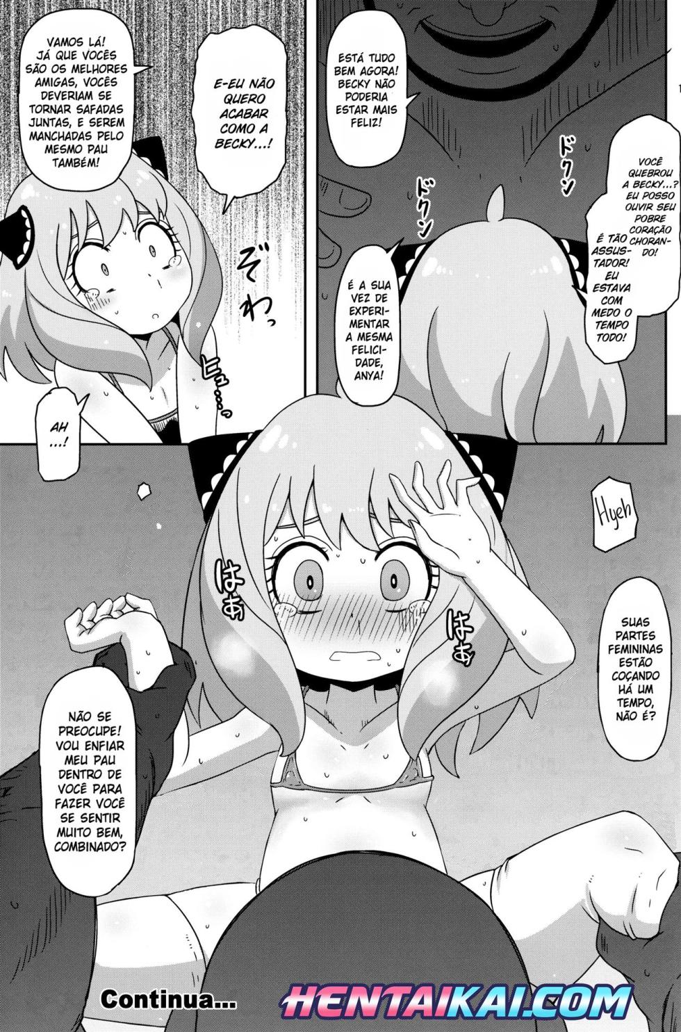 (C100) [HellDevice (nalvas)] Saimin Koubi Daisakusen | Sex Hypnosis Plan #1 (SPY x FAMILY) [Portuguese-BR] - Page 16