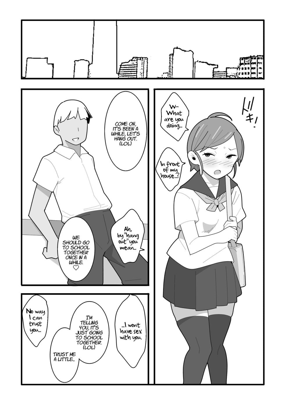 [Mobumomumomu] Jimi  Tsun Osananajimi wa Kantan na Onna deshita. | My Plain Prickly Childhood Friend Was Way Too Easy [English] [Iulius] - Page 9