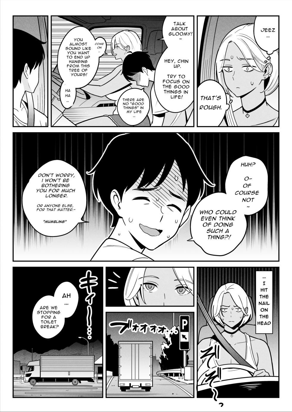 [Alps1mando] Truck Girl to Iede Boy Otona e no Tabi | Trucker Gal & The Runaway [English] [Pure Pazaak] - Page 9