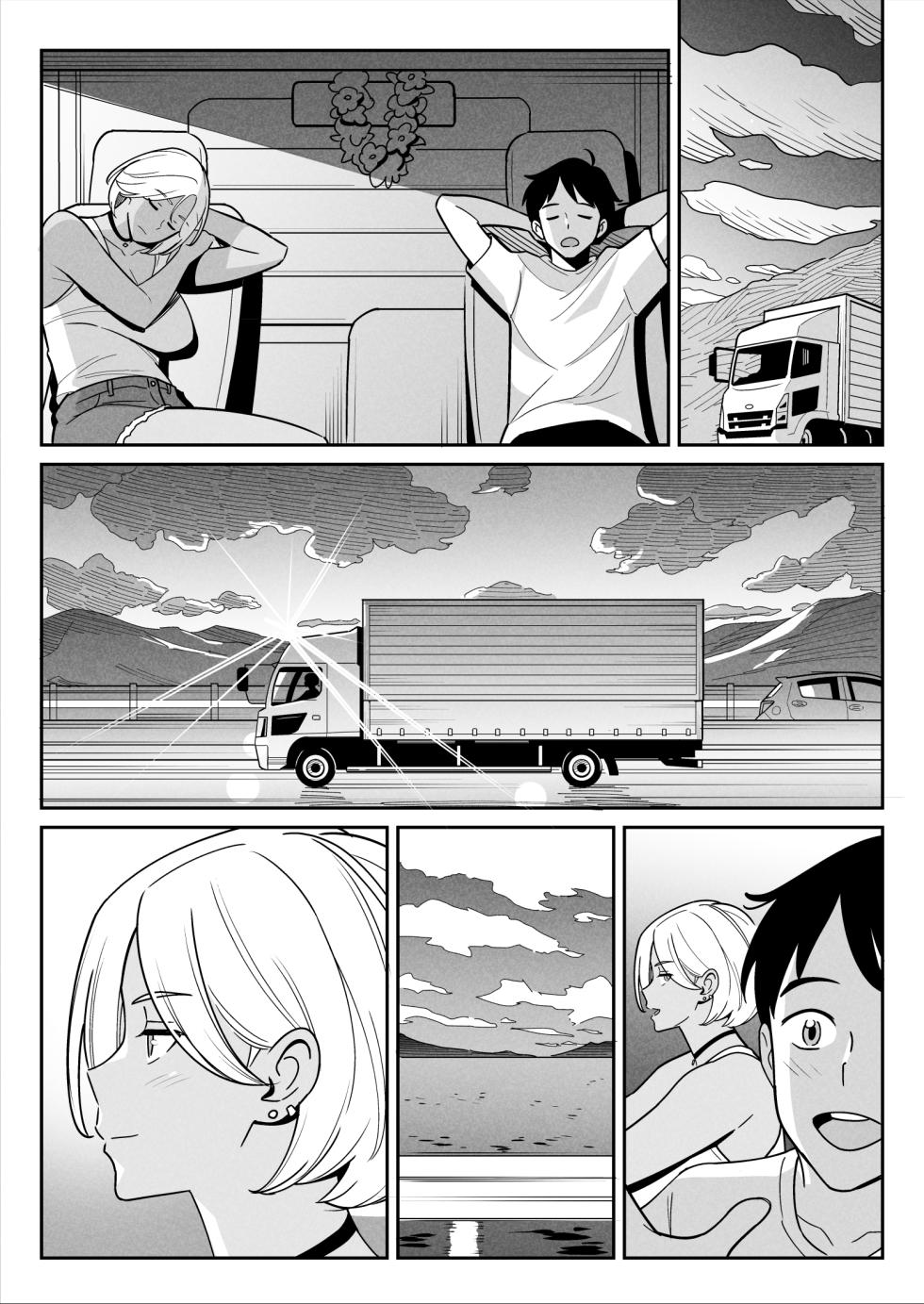 [Alps1mando] Truck Girl to Iede Boy Otona e no Tabi | Trucker Gal & The Runaway [English] [Pure Pazaak] - Page 40