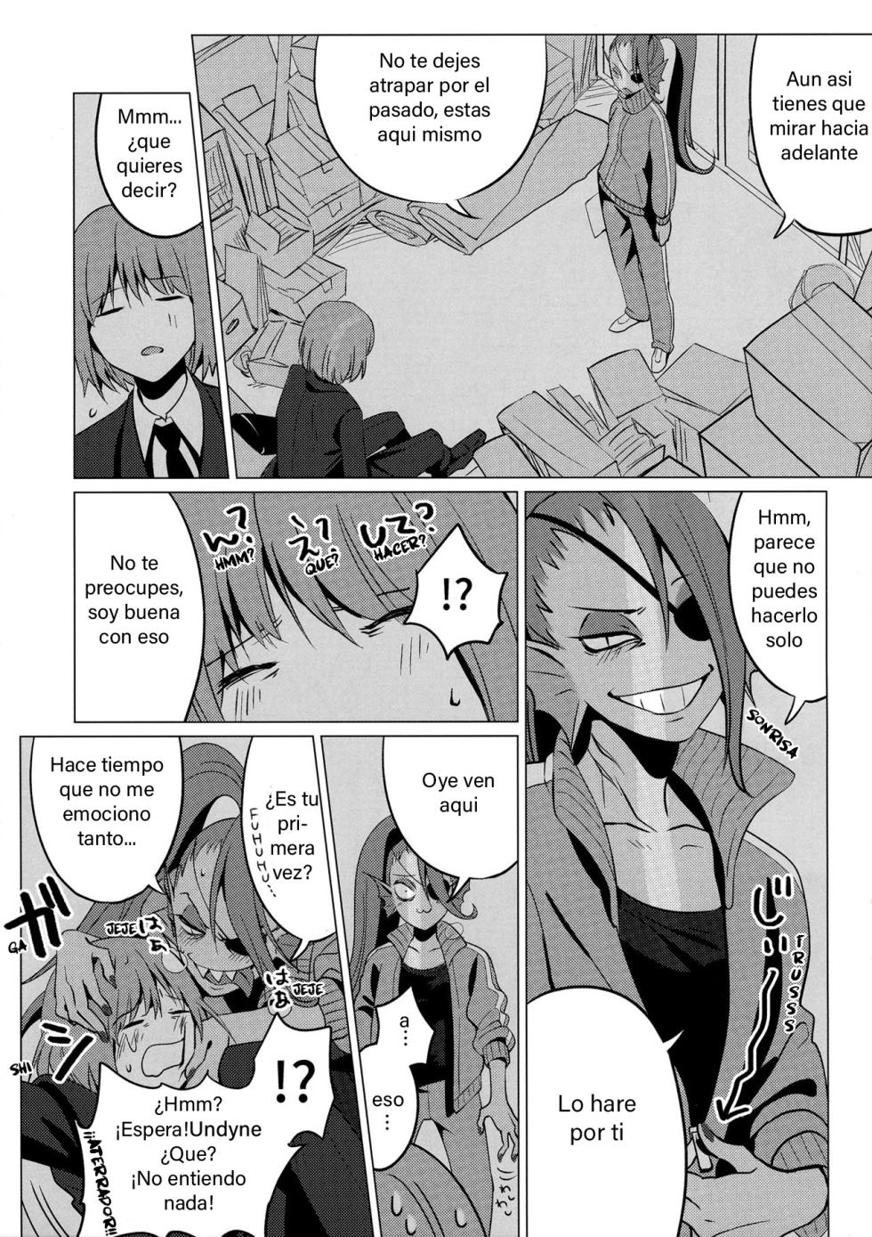 (Minna no Ketsui 2) [Pipiya (Noix)] CLEARLY (Undertale) [Spanish] - Page 23