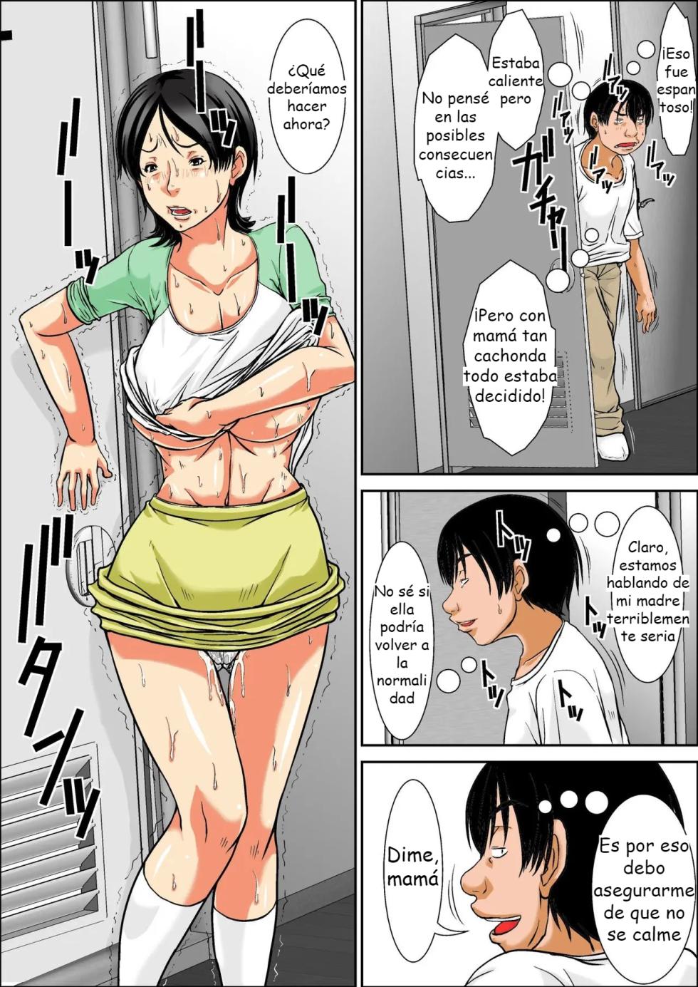 [Hoyoyodou] Kora! Anta Hahaoya o Kudoite Nani Shiyoutte Iu no! ~Hahaoya Hatsujou Hen~ Zenpen [Spanish] - Page 37