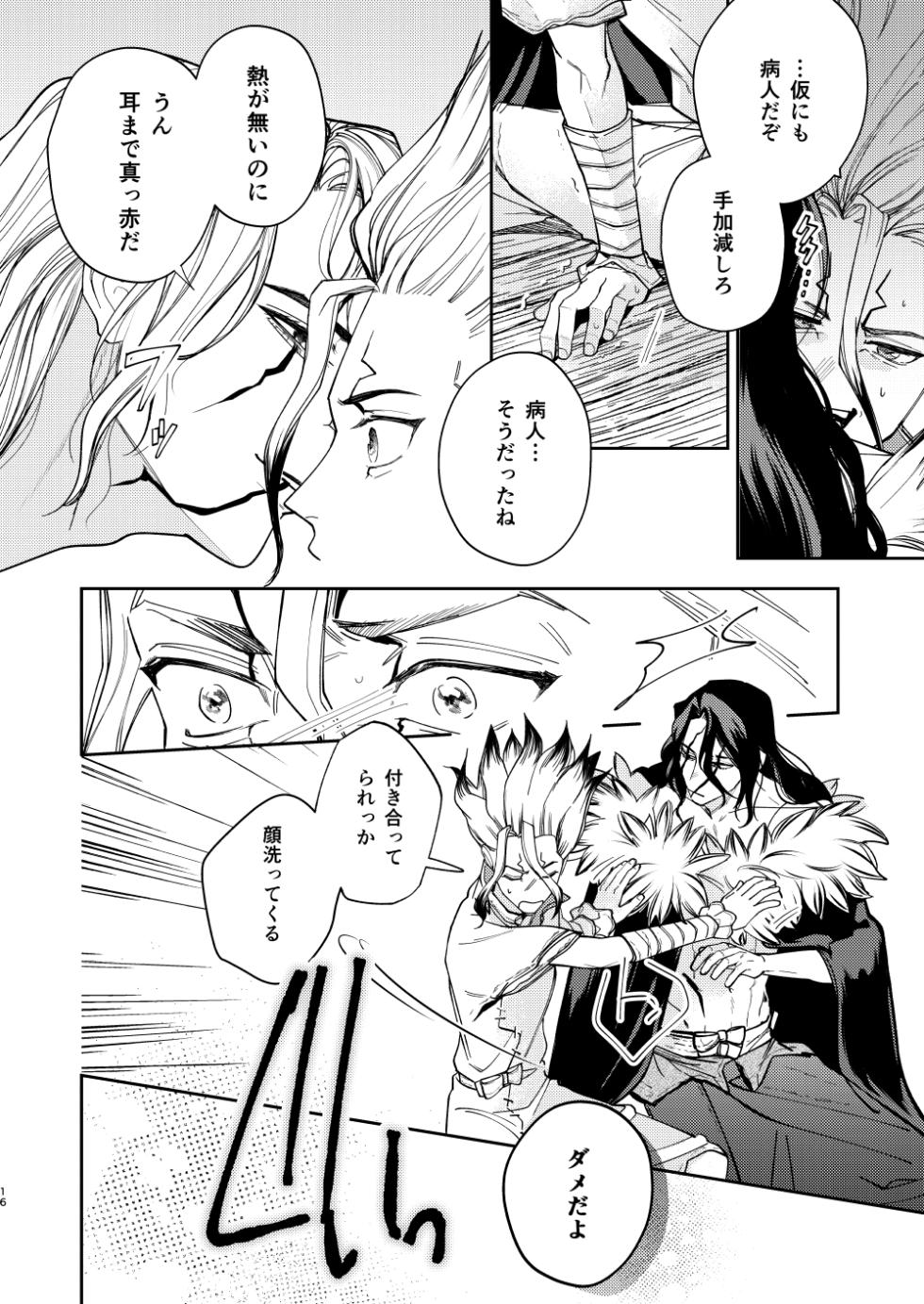 [Yasashii Seinikuten (Sonono)] es (Dr. STONE) [Digital] - Page 16
