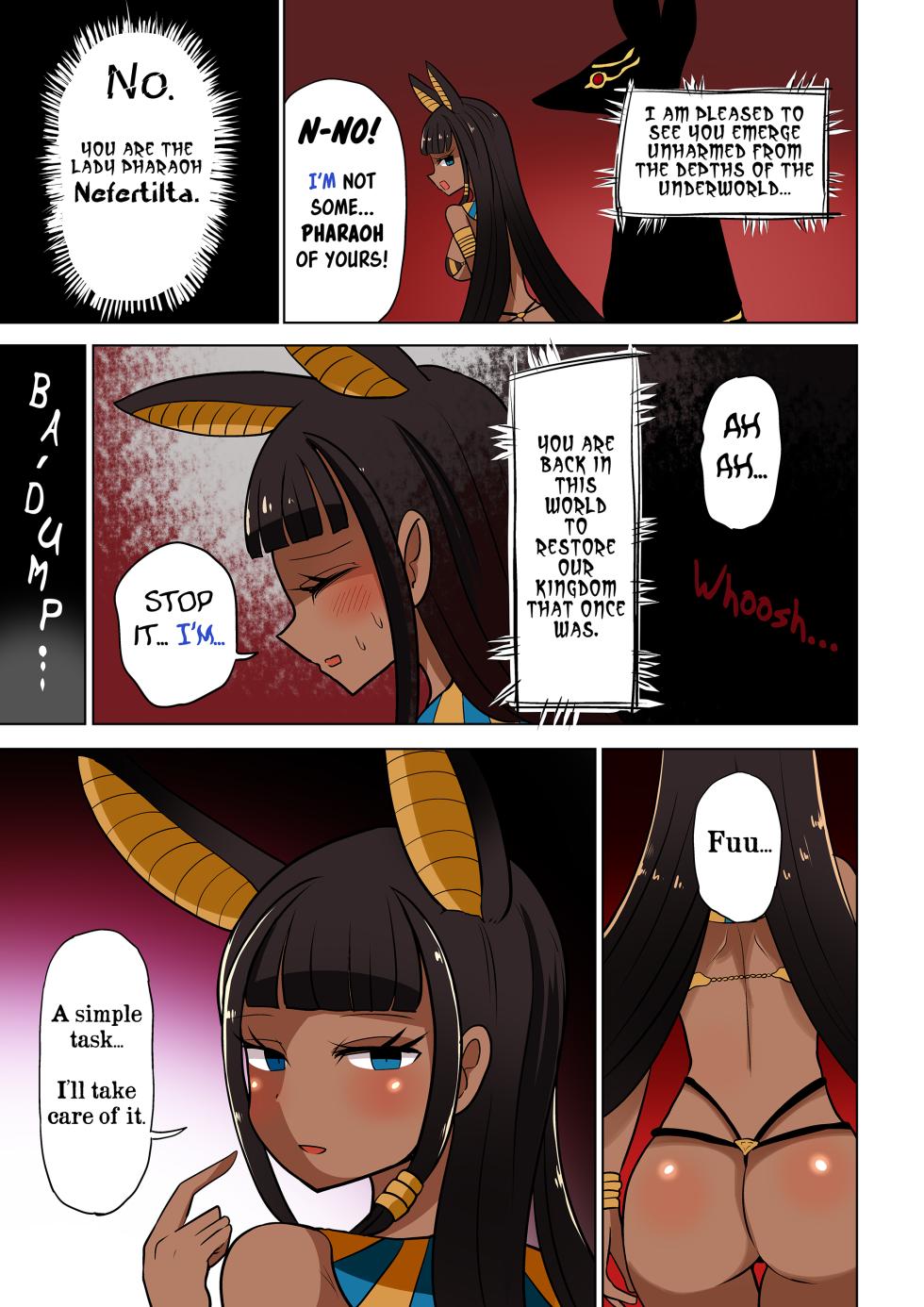 [Murasaki Nyanko Bar (Vae)] Pharaoh's Curse (Chabatake Vae no TS Tanpenshuu 4) [English] - Page 6