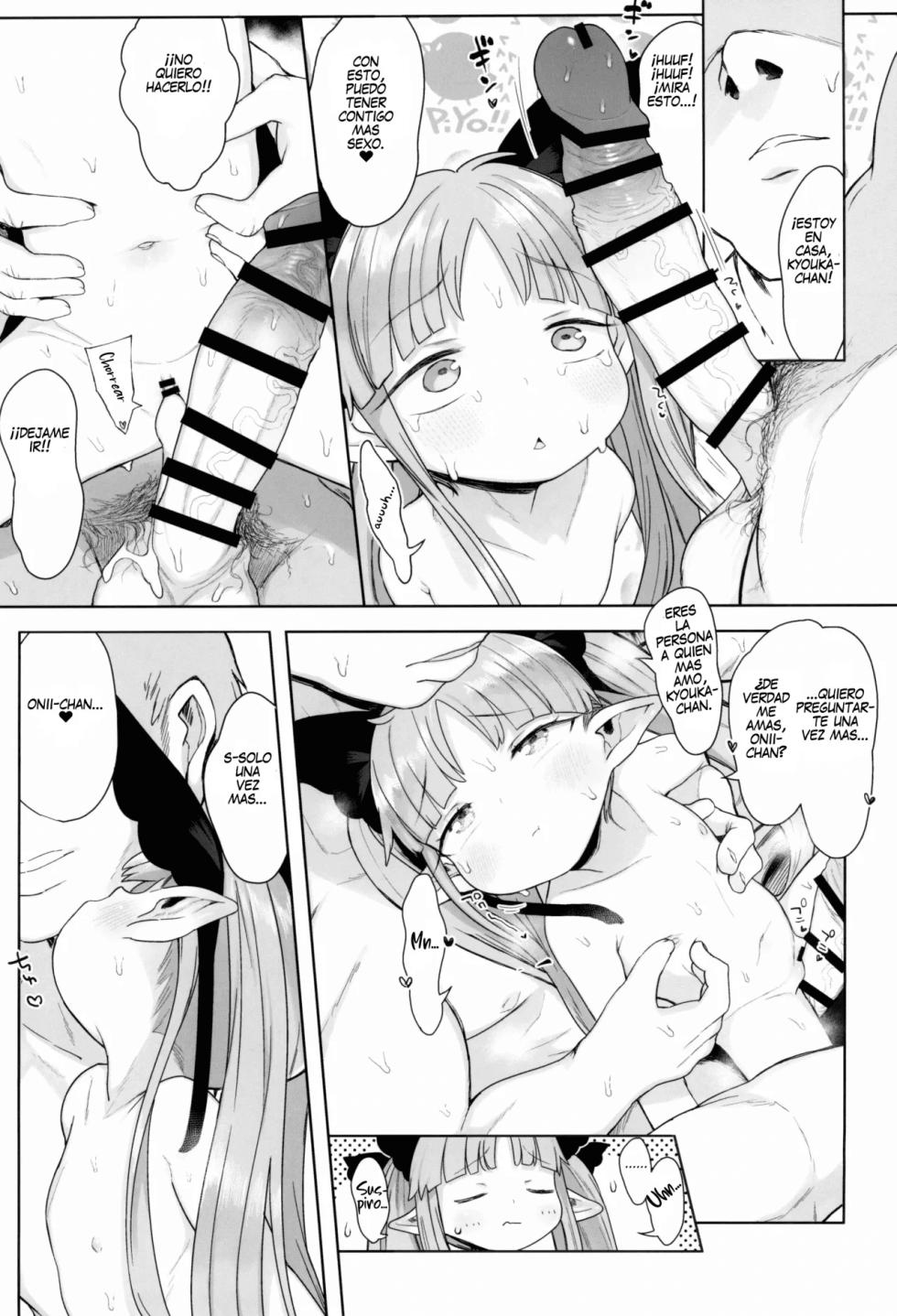 (C99) [Kereno Teikoku (Kereno)] 8-saiji to Icha Love Chucchu Hanzai Ecchi Shite mo Ii yo! (Princess Connect! Re:Dive) [Spanish] [D-Roulet] - Page 25