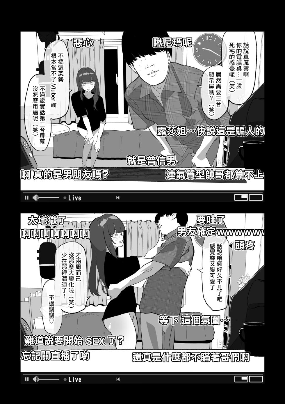 [Wakabatei] Camera Kiriwasurete SEX Namahaishin Shichau Musume | 忘關攝像頭後SEX直播少女[Chinese] - Page 9