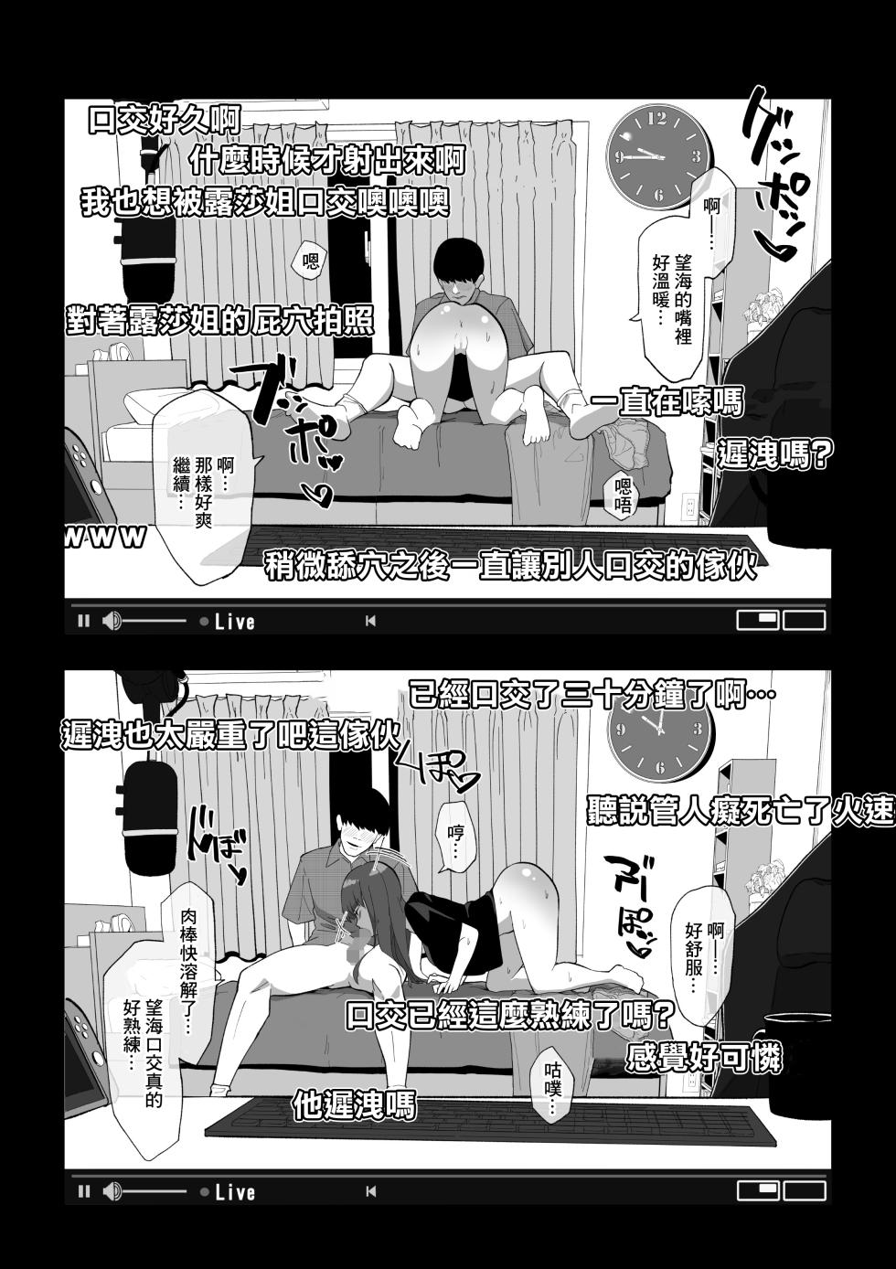 [Wakabatei] Camera Kiriwasurete SEX Namahaishin Shichau Musume | 忘關攝像頭後SEX直播少女[Chinese] - Page 13