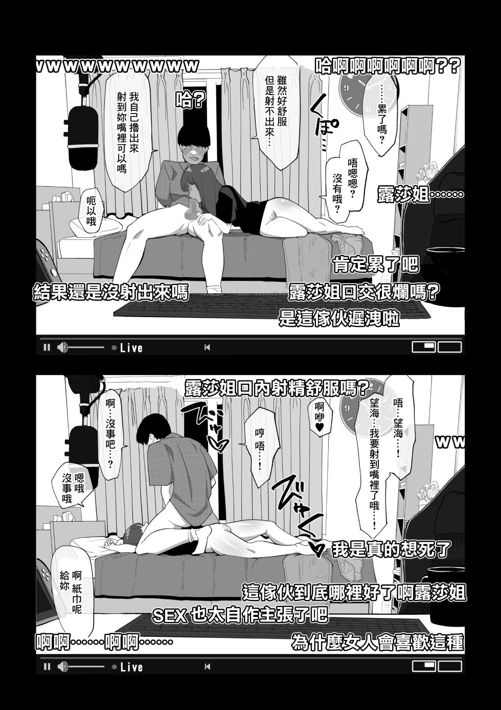 [Wakabatei] Camera Kiriwasurete SEX Namahaishin Shichau Musume | 忘關攝像頭後SEX直播少女[Chinese] - Page 14