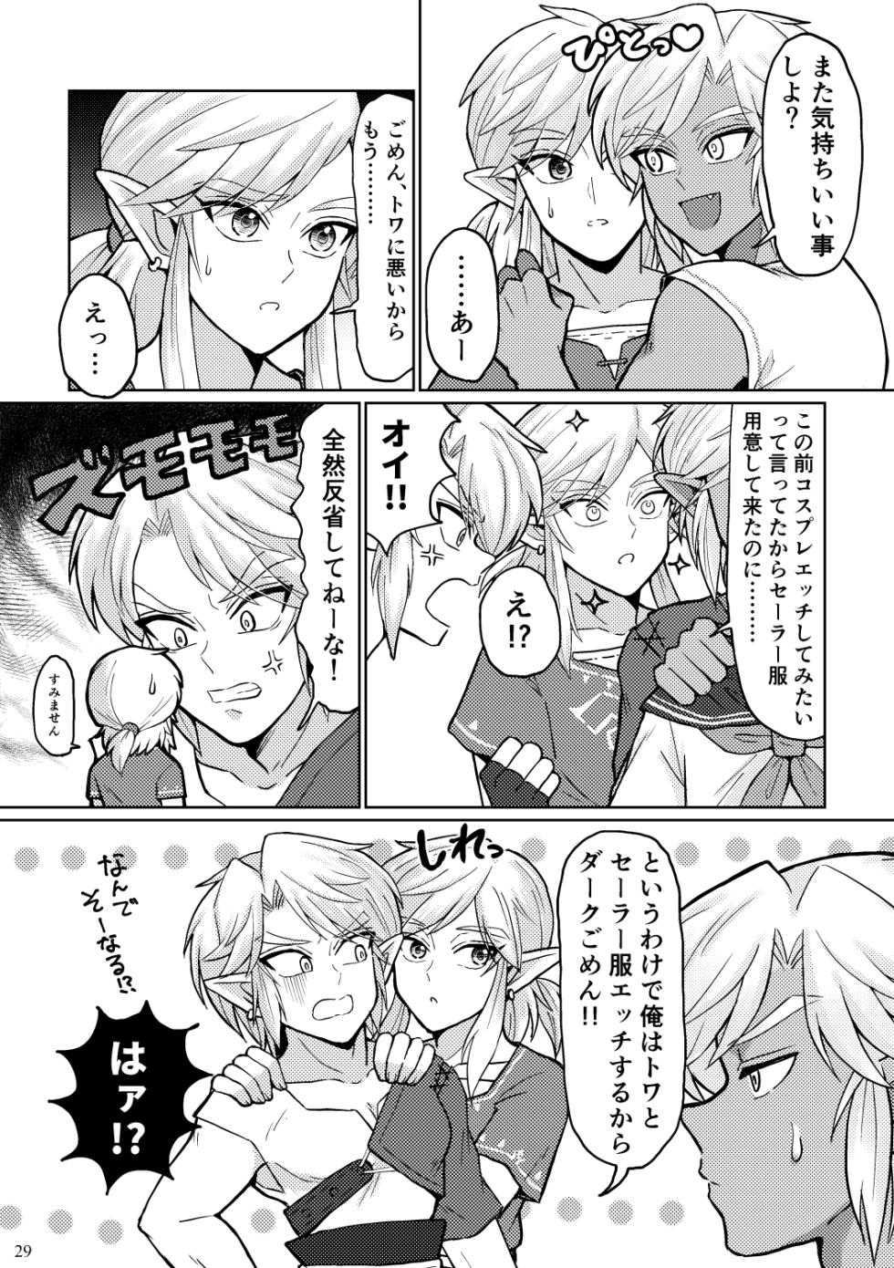 [Mizue] Docchi ga Ookami Nandaka Wakaranai. (The Legend of Zelda) [Digital] - Page 29