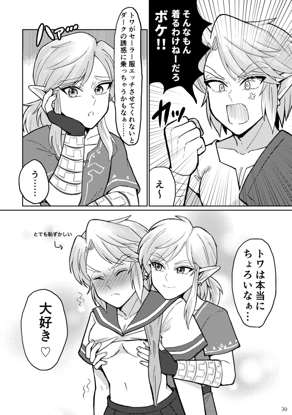 [Mizue] Docchi ga Ookami Nandaka Wakaranai. (The Legend of Zelda) [Digital] - Page 30