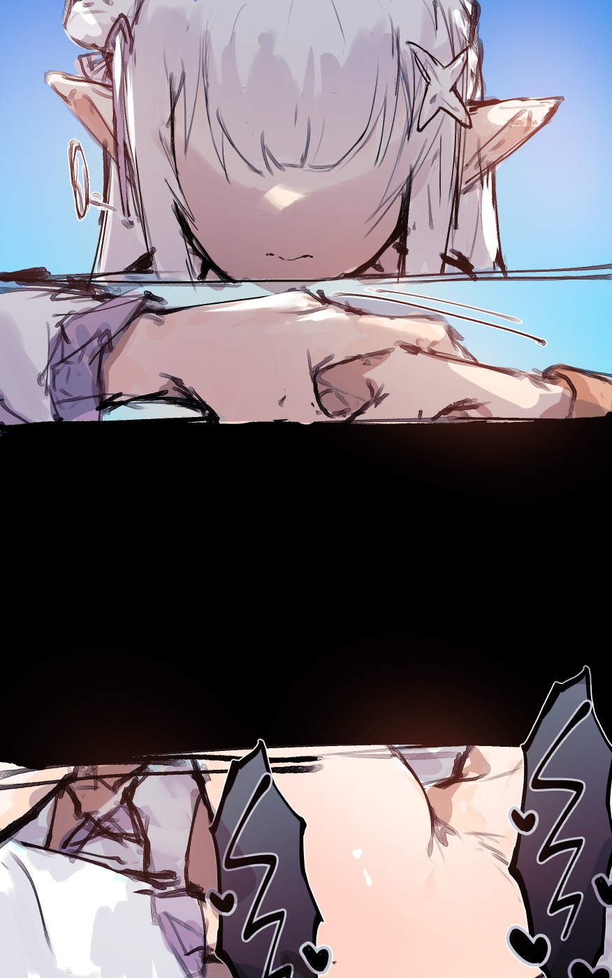 Emilia comforts Subaru - Page 4