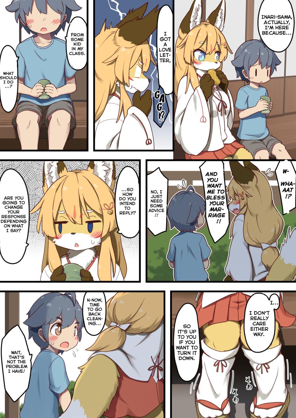 [Koori Nezumi] Inari-sama no Enmusubi | Inari-sama's Matchmaking [English] [Haj3] - Page 4