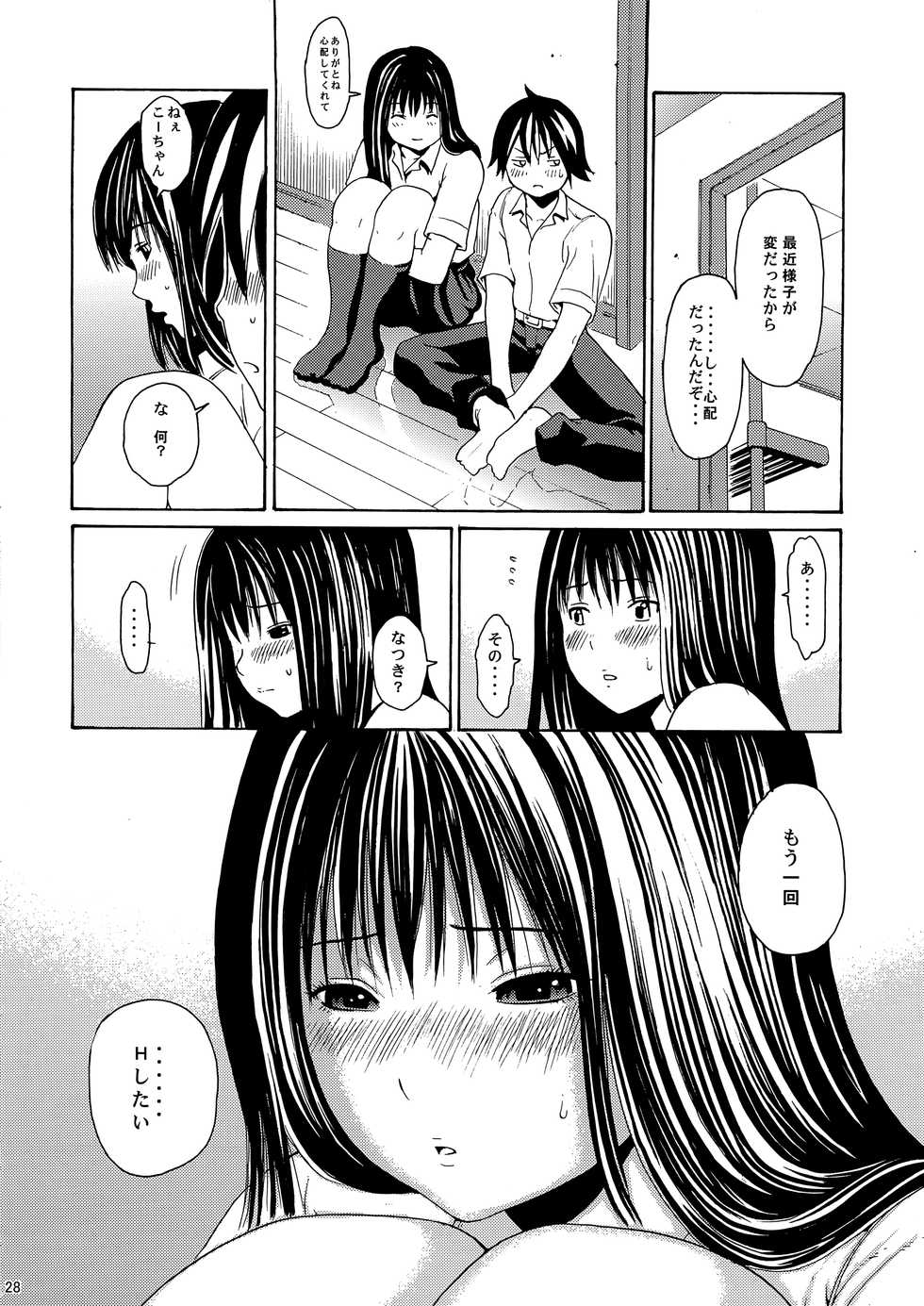 (C78) [Amazake Hatosyo-ten (Yoshu Ohepe)] Seventeen Vol.2 (Ane Doki) - Page 28