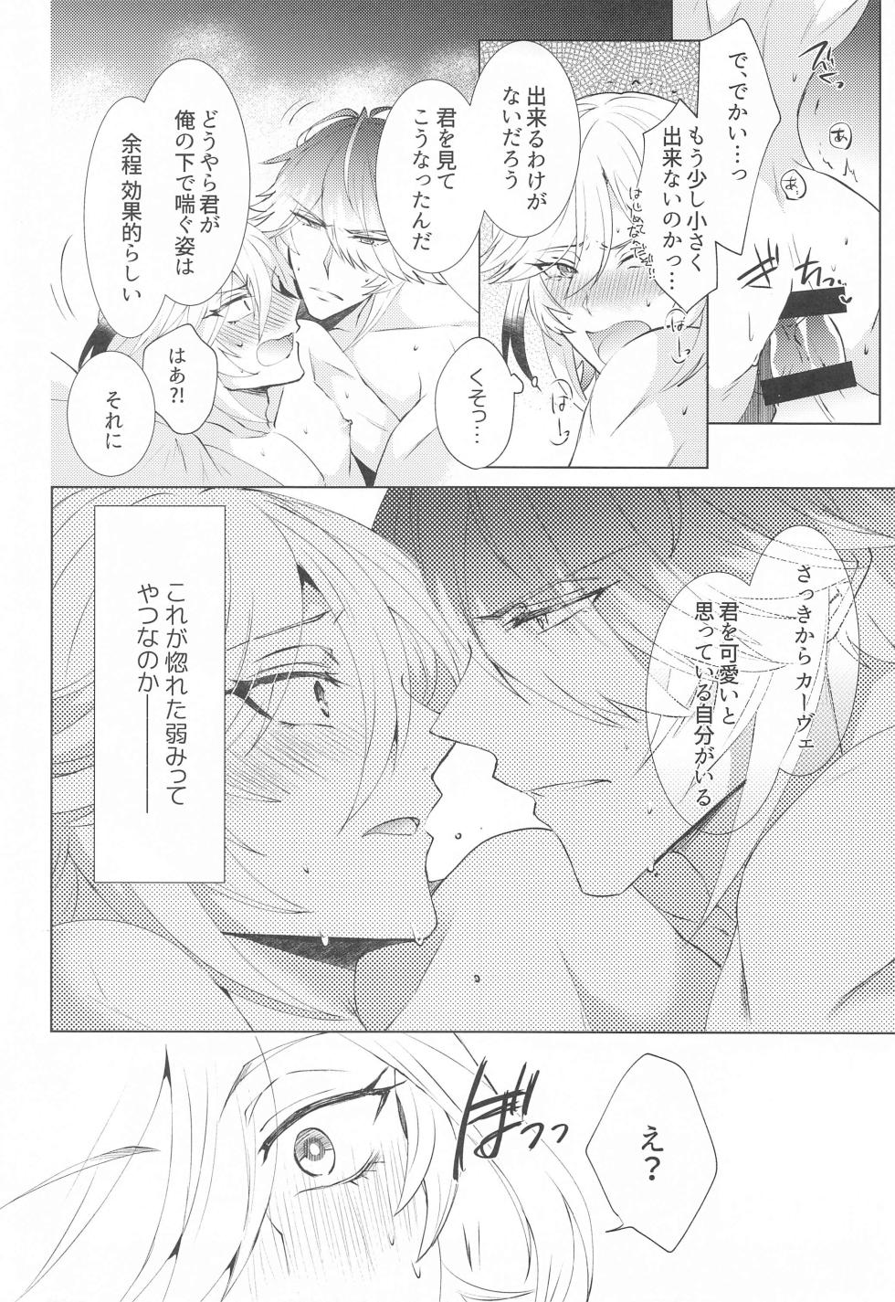 [Fukinotoo (Hibiki)] Hajimete no Yoru o Roommate to - Bridal night with roommate (Genshin Impact) - Page 23