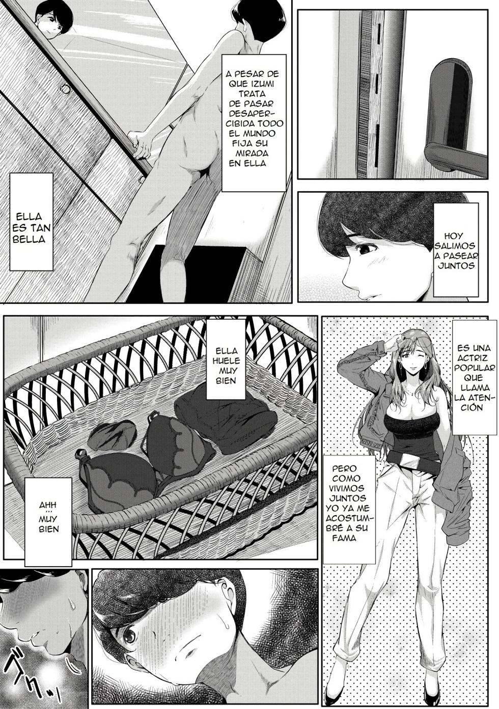 [Emine Kendama] Akogare no Oppai wa Ane no Aji [Spanish][Preggo][Digital] - Page 17