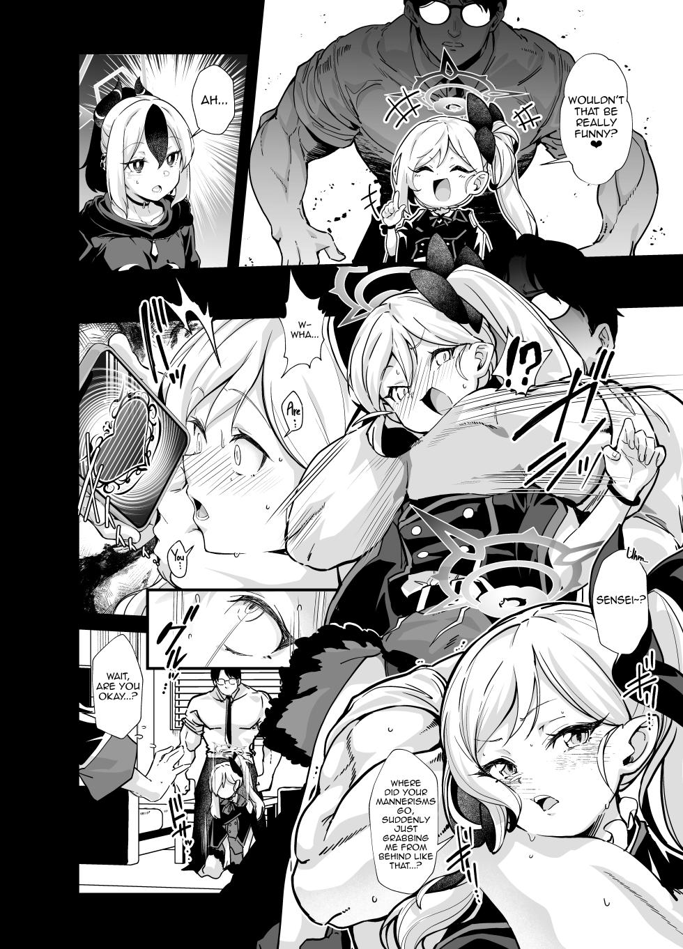 [Mori no Michi (Mori Sinrisk)] Aruchan dake Saimin ni Kakattenai Hon | A Book Where Only Aru Didn't Get Hypnotized (Blue Archive) [English] [Shiririn] [Digital] - Page 7