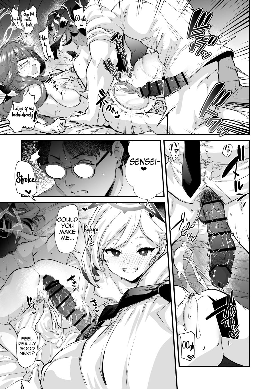 [Mori no Michi (Mori Sinrisk)] Aruchan dake Saimin ni Kakattenai Hon | A Book Where Only Aru Didn't Get Hypnotized (Blue Archive) [English] [Shiririn] [Digital] - Page 22