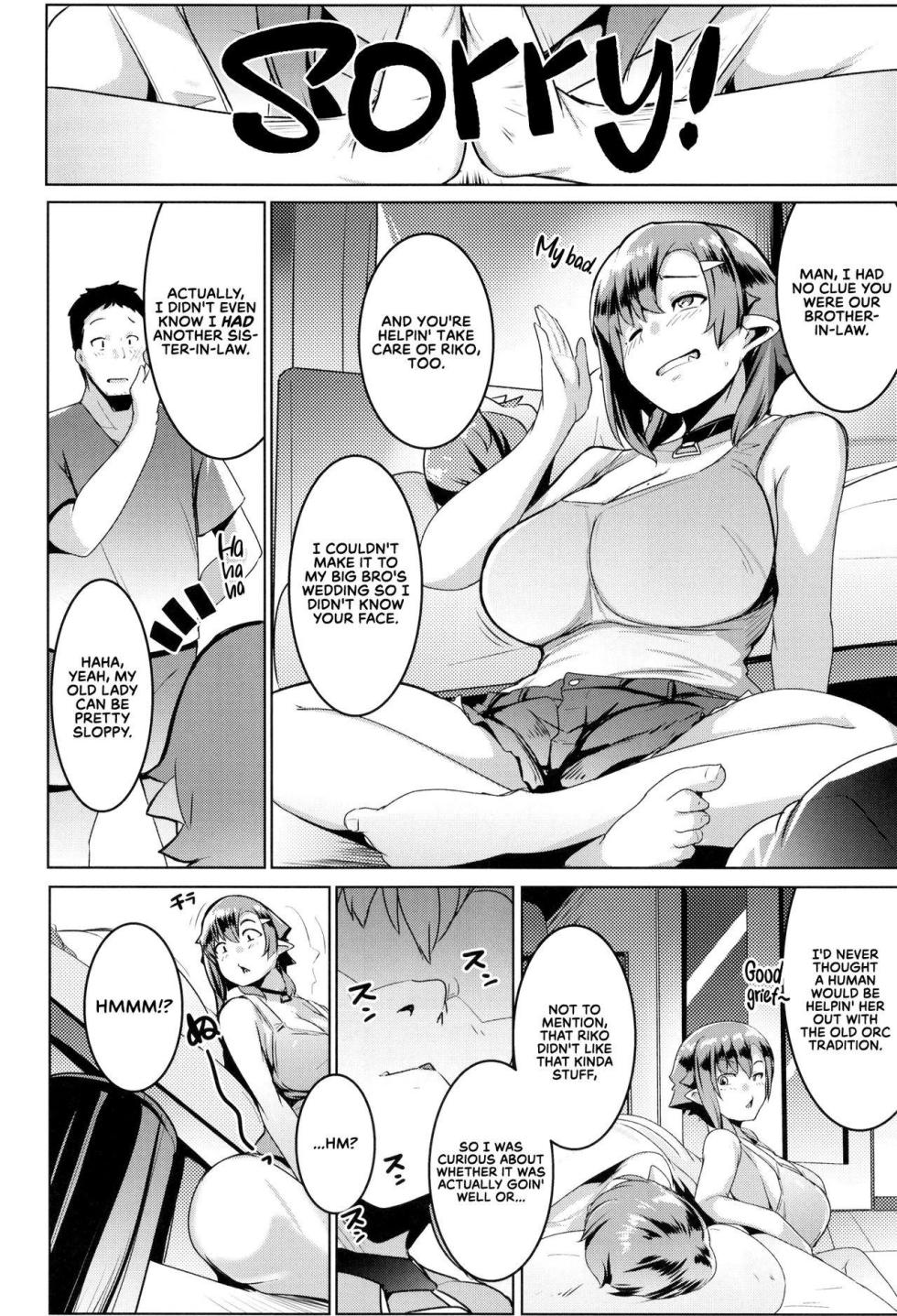 [Hitsuji Kikaku (Muneshiro)] My Little Sister is a Female Orc COLLECTION [English] [Digital] [INC. PART 6] - Page 38