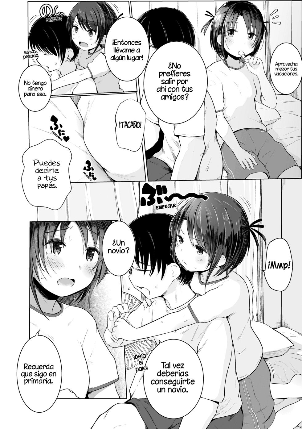 [Kinomoto Anzu] Kura ga kowareta! | Esa vez que el aire acondicionado se descompuso (Chiisana Karada no Dakigokochi) [Spanish] [Dou-Hen FS] - Page 4