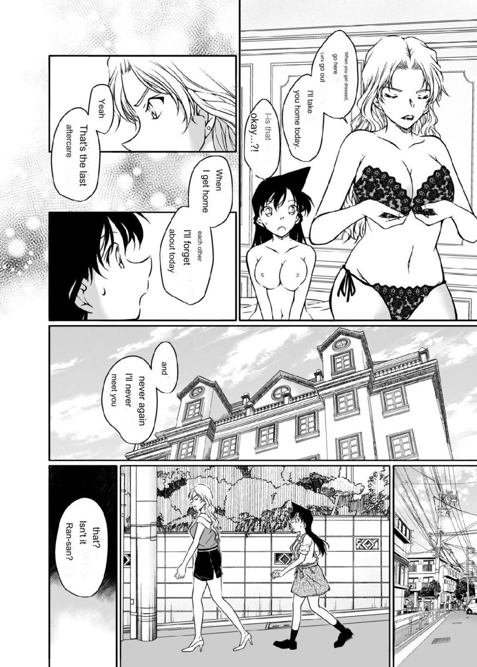 [mysteryfarm (Shiroyagi)] Kaiketsu Houhou wa Karada ni Oshiete Ageru | I'll tell my body how to solve it.  (Detective Conan) [English] [Digital] - Page 29