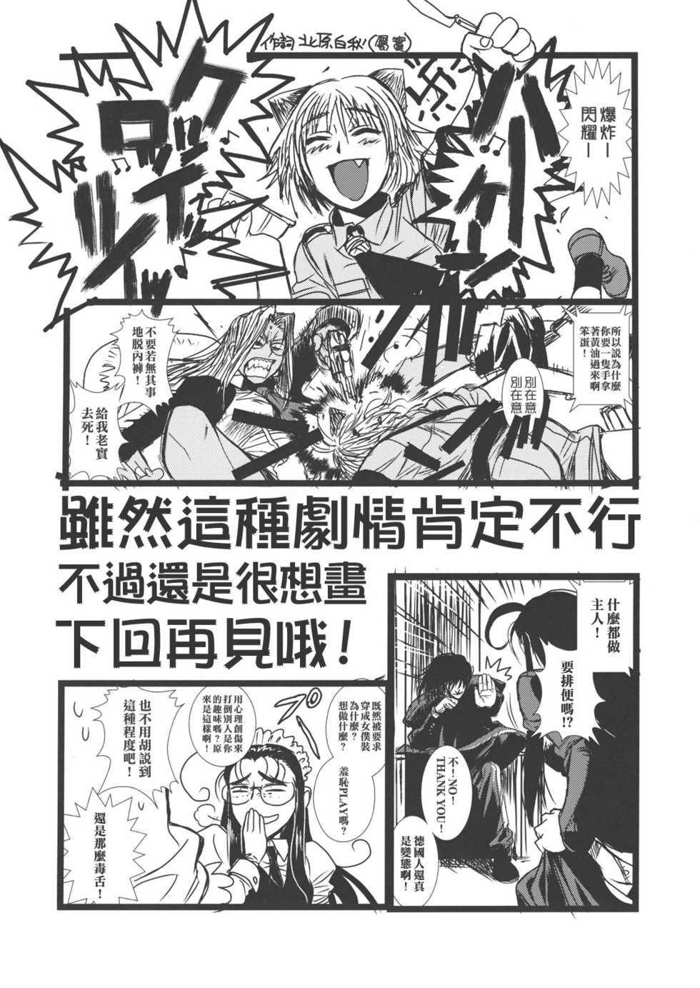 (C78) [TEX-MEX (Red Bear)] Der Entartete Kunst (Hellsing) [Chinese] [枫色汉化] - Page 36