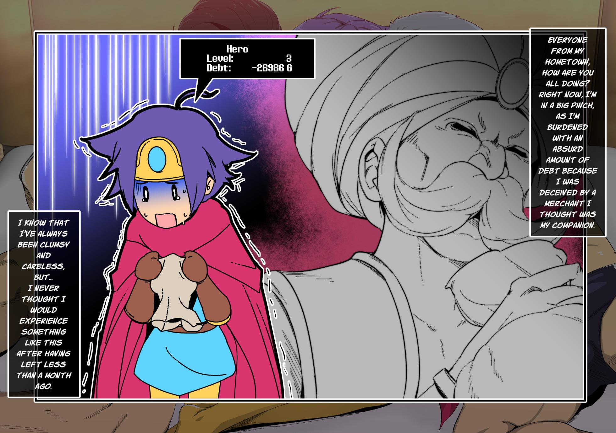 [Spiral Brain (Greco Roman)] Melty Skin Ladies Vol. 32 ~Ponkotsu ♀ Yuusha-chan wa Okane ga Nai! (Dragon Quest III) [English] [q91] - Page 2