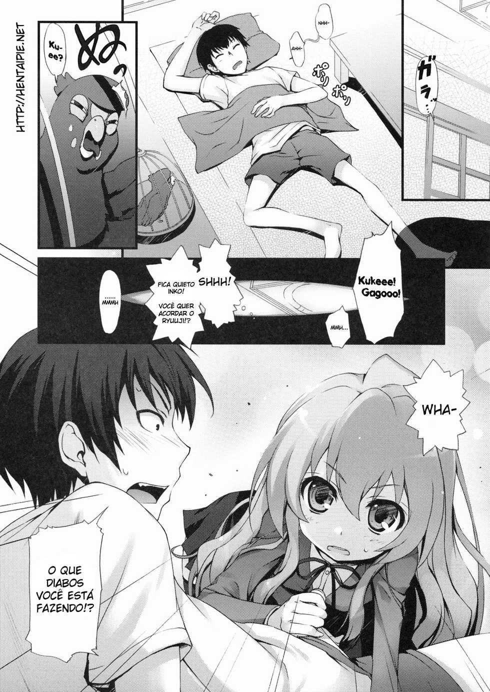 (C75) [MugenKiDou A (Tomose Shunsaku)] Tora! Tora! Tora! (Toradora!) [Portuguese-BR] [HentaiPie] - Page 5
