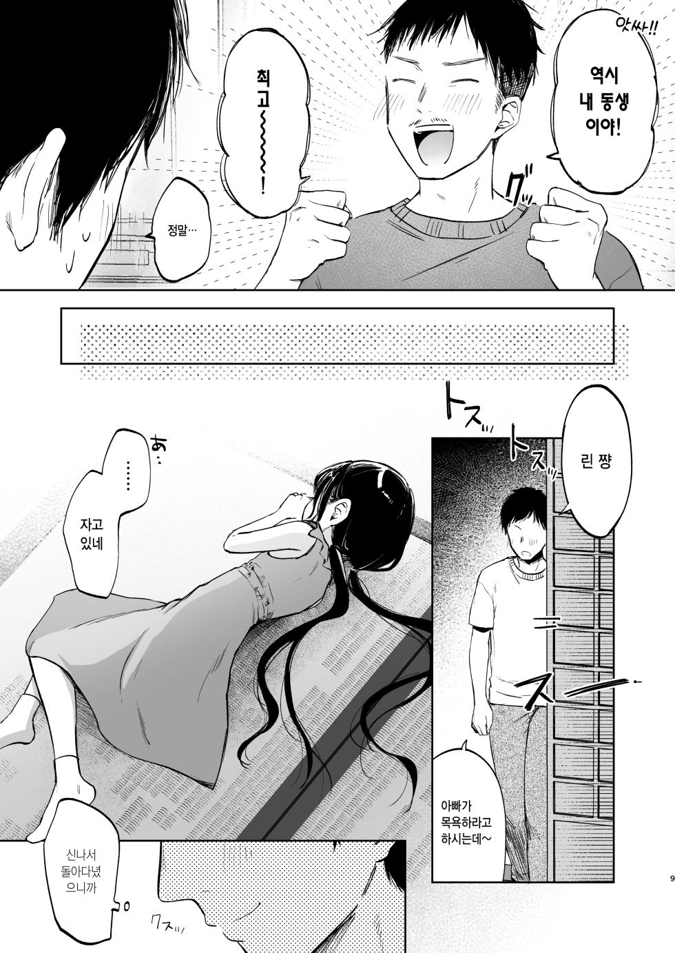 [Shipuolu] Rinko to Ojisan no Hajimete no Natsuyasumi | 린코와 삼촌의 첫 여름방학 [Korean] [Digital] - Page 9