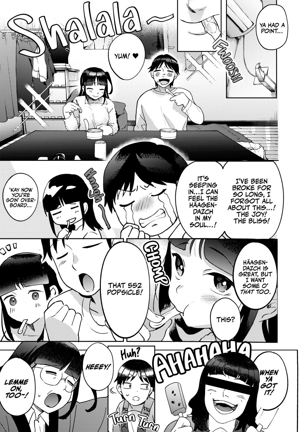 [Manmaya (Same Manma)] Shinyuu | Intimate Friends [English] [korafu] [Digital] - Page 9