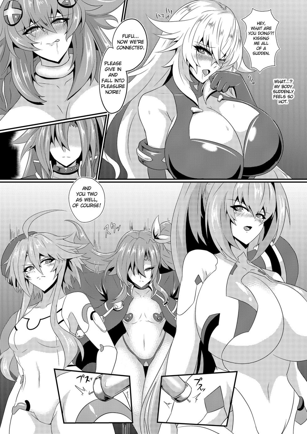 [Shiro Brownie (Seshiro)] Pleasure Heart -NOIRE- (Hyperdimension Neptunia) [English] [Digital] - Page 6