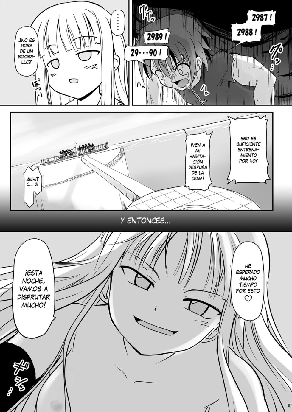 [Akamuni. (Akayoshi Hajime)] Shibotte Loli Babaa-sama! | Apriétame Lolibabaa-sama! (Mahou Sensei Negima!) [Spanish] [Brian Alvarez] [Digital] [Less Censored] - Page 7
