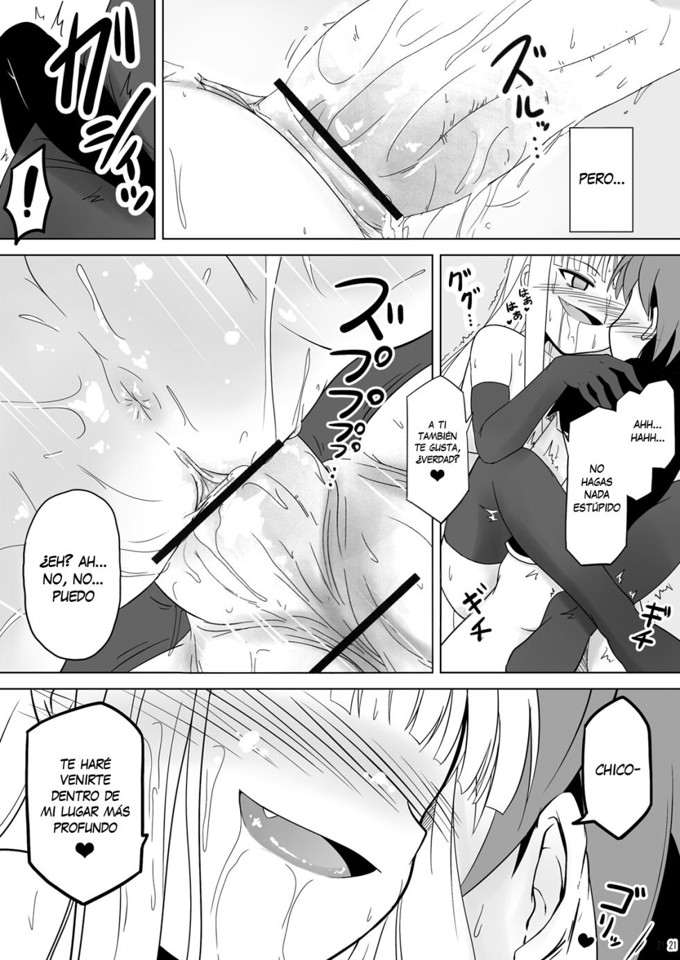 [Akamuni. (Akayoshi Hajime)] Shibotte Loli Babaa-sama! | Apriétame Lolibabaa-sama! (Mahou Sensei Negima!) [Spanish] [Brian Alvarez] [Digital] [Less Censored] - Page 21