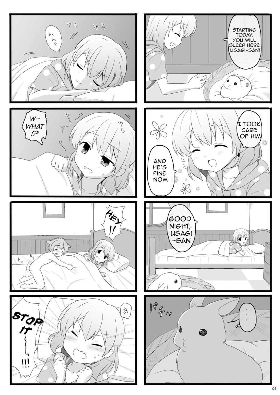 [PASTEL WING (Kisaragi-ICE)] Koibito wa Kokoa Onee-chan - Lover is cocoa sister (Gochuumon wa Usagi desu ka?) [English] [BeShaHuyu] [Digital] - Page 4