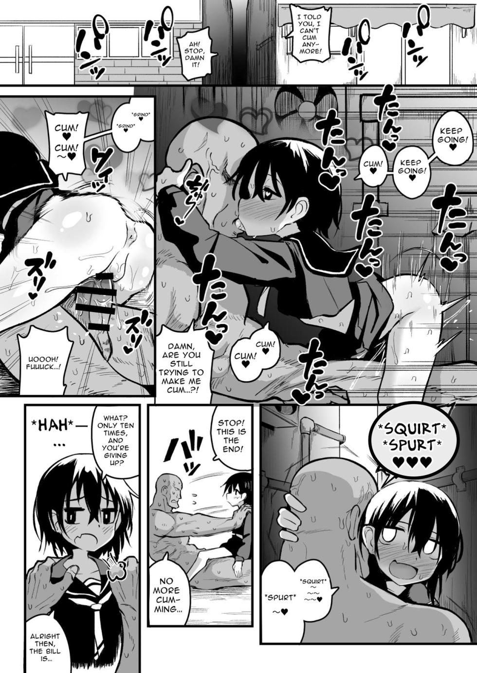 [Natsuki Gumi] Enkou Mesugaki JC wa Anal ga Yowai!! | Insolent Lolislut Whore Has Weak Anus!! [English] [Kani] [Digital] - Page 4