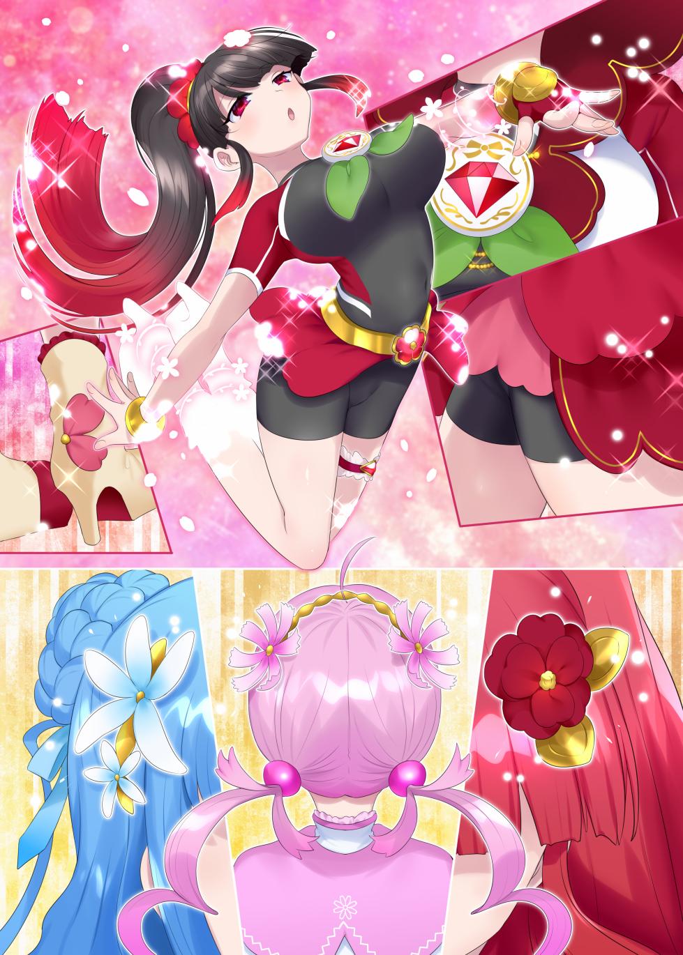 [Hairu Nukemichi (Arubento, Hiiragi Popura)] Mugen Seiki EX-Phantom Season 1 ~Karada o Otosareru Ruriiro no Mahou Shoujo~ | Dream Saint Princess Ex Phantom Temporada 1 ~La chica mágica lapislazuli cuyo cuerpo es corrompido~ [Spanish] [Dr.Arevix] - Page 6