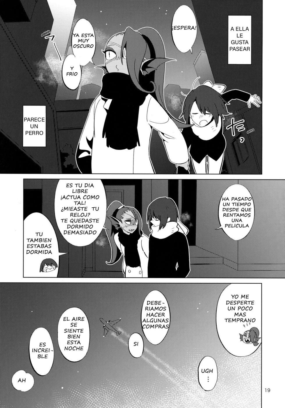 (HaruCC23) [Pipiya (Noah)] L'heure bleue (Undertale) [Spanish] - Page 19