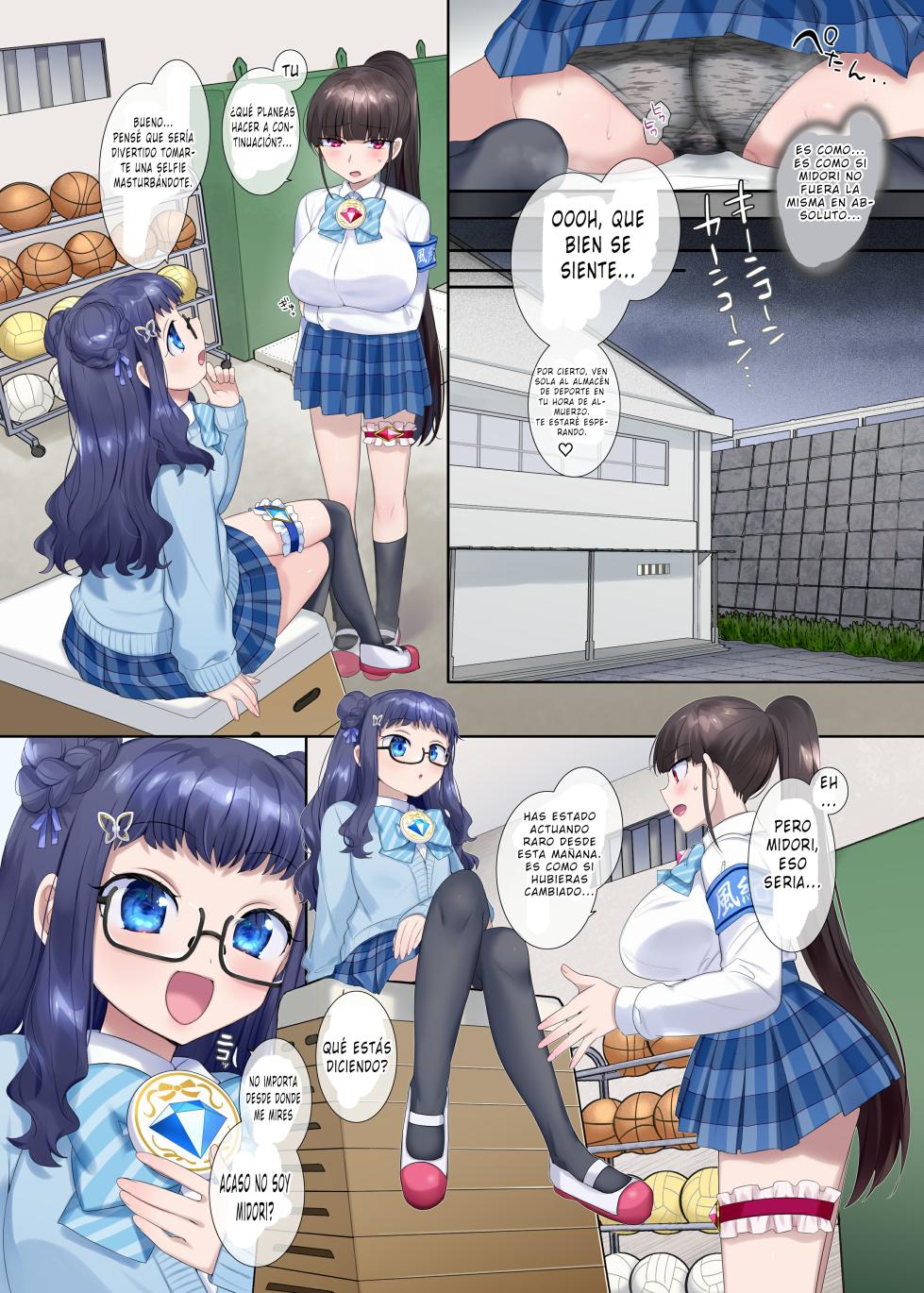 [Hairu Nukemichi (Arubento, Hiiragi Popura)] Mugen Seiki EX-Phantom season 2 ~Kokoro o Otosareru Hiiro no Mahou Shoujo~ | Temporada 2 -La chica mágica escarlata cuyo corazón es corrompido- [Spanish] [Dr.Arevix] - Page 19