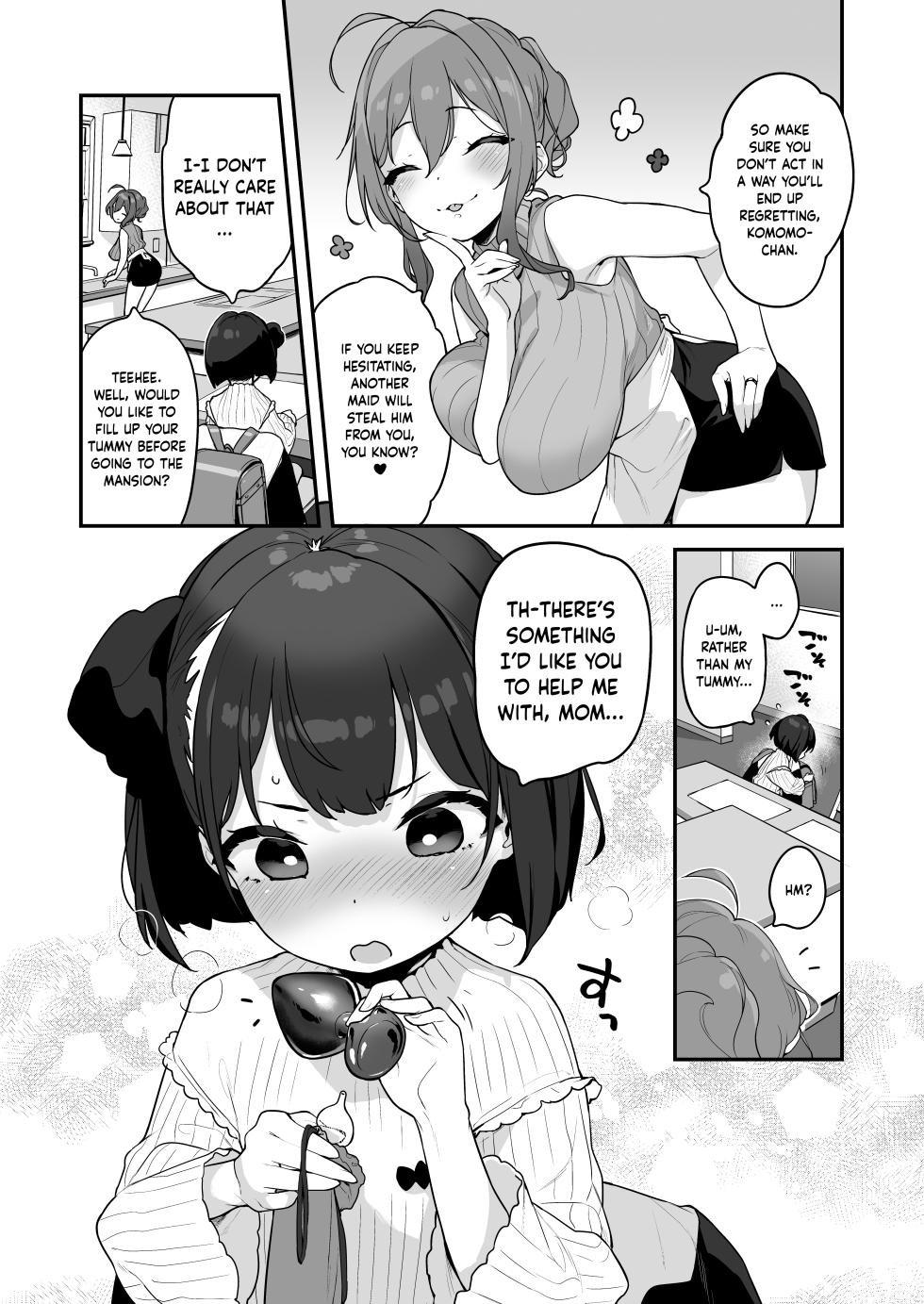 [Mothman (henreader)] Komomo wa Goshujinsama Senyo no Ryoana Nikubenki Loli Maid | Komomo is a Loli Maid Cum Dump With All Holes Only for Her Master [English] [Douzo Lad Translations] - Page 13