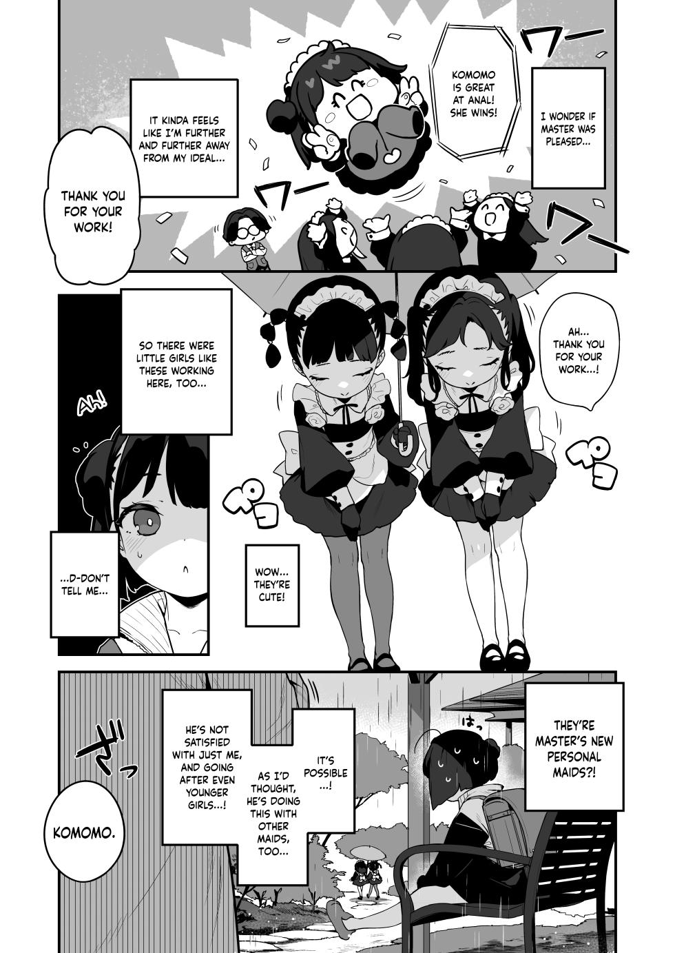 [Mothman (henreader)] Komomo wa Goshujinsama Senyo no Ryoana Nikubenki Loli Maid | Komomo is a Loli Maid Cum Dump With All Holes Only for Her Master [English] [Douzo Lad Translations] - Page 28