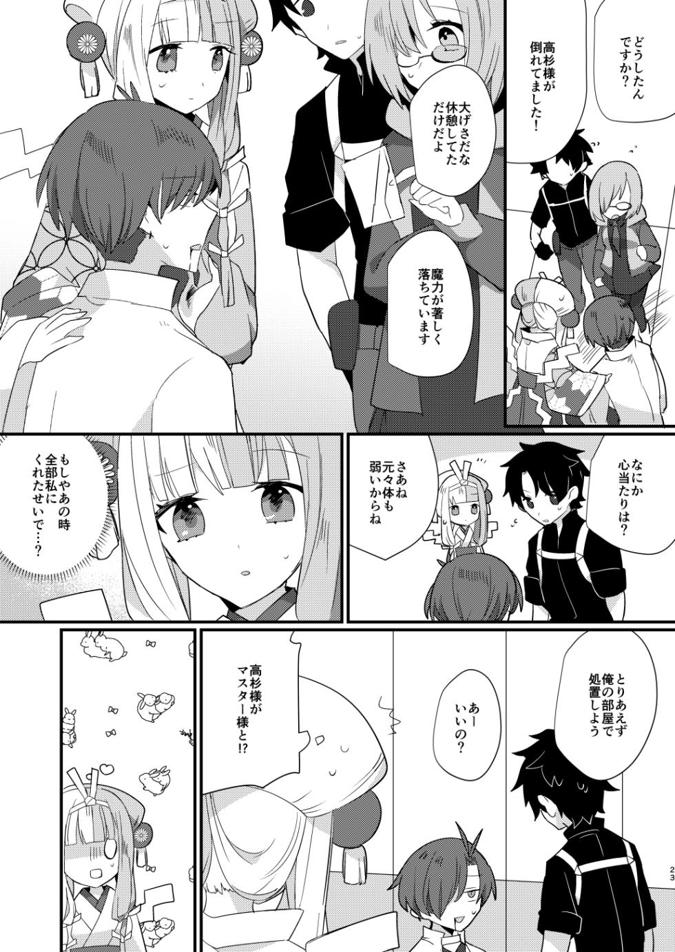 [chimere/marie (Ugetsu)] Karasugari (Fate/Grand Order) [Digital] - Page 22