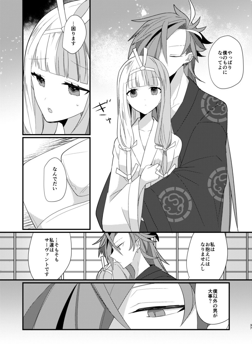 [chimere/marie (Ugetsu)] Karasugari (Fate/Grand Order) [Digital] - Page 36